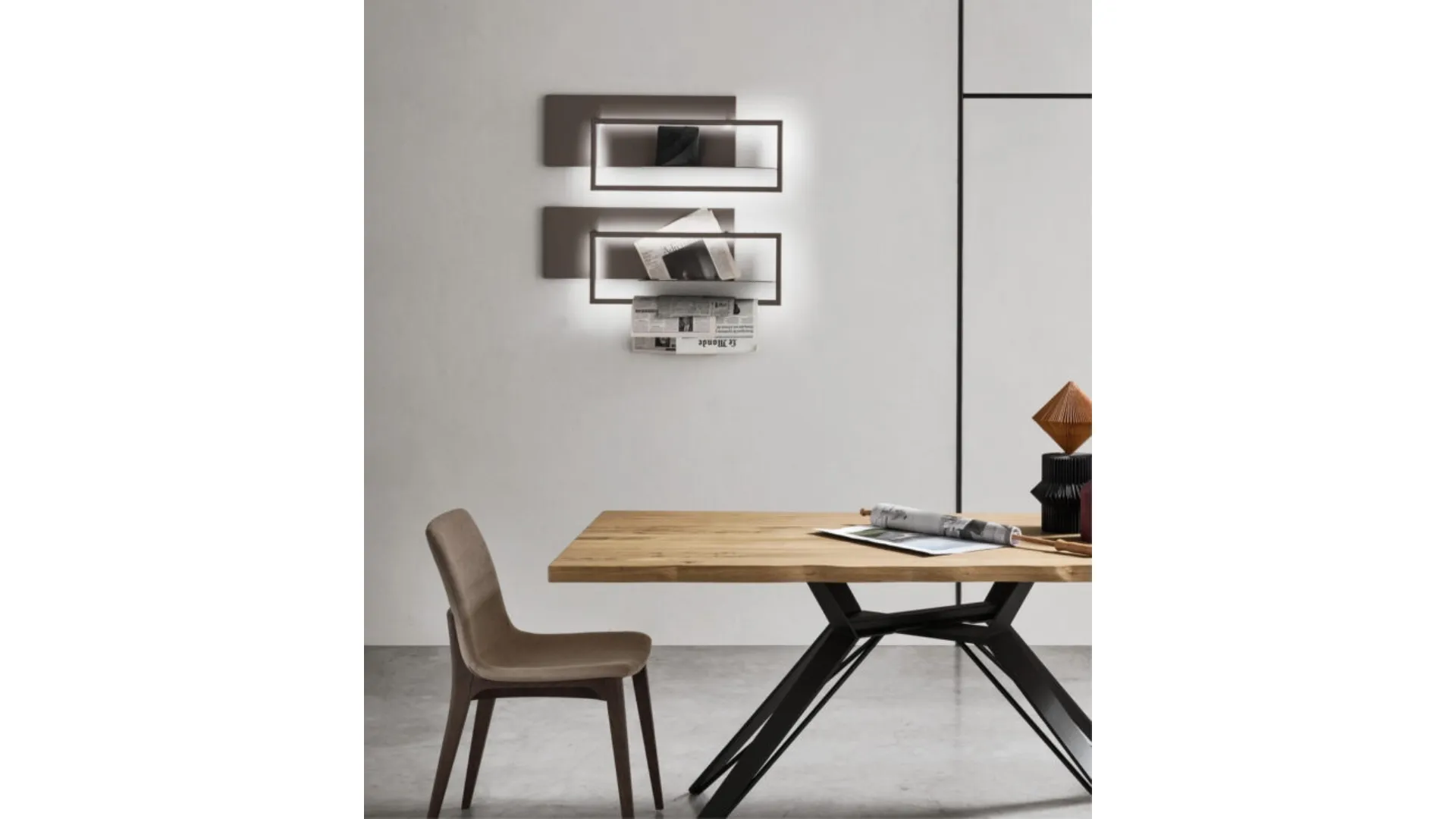 Mensola di design Lux di Maronese