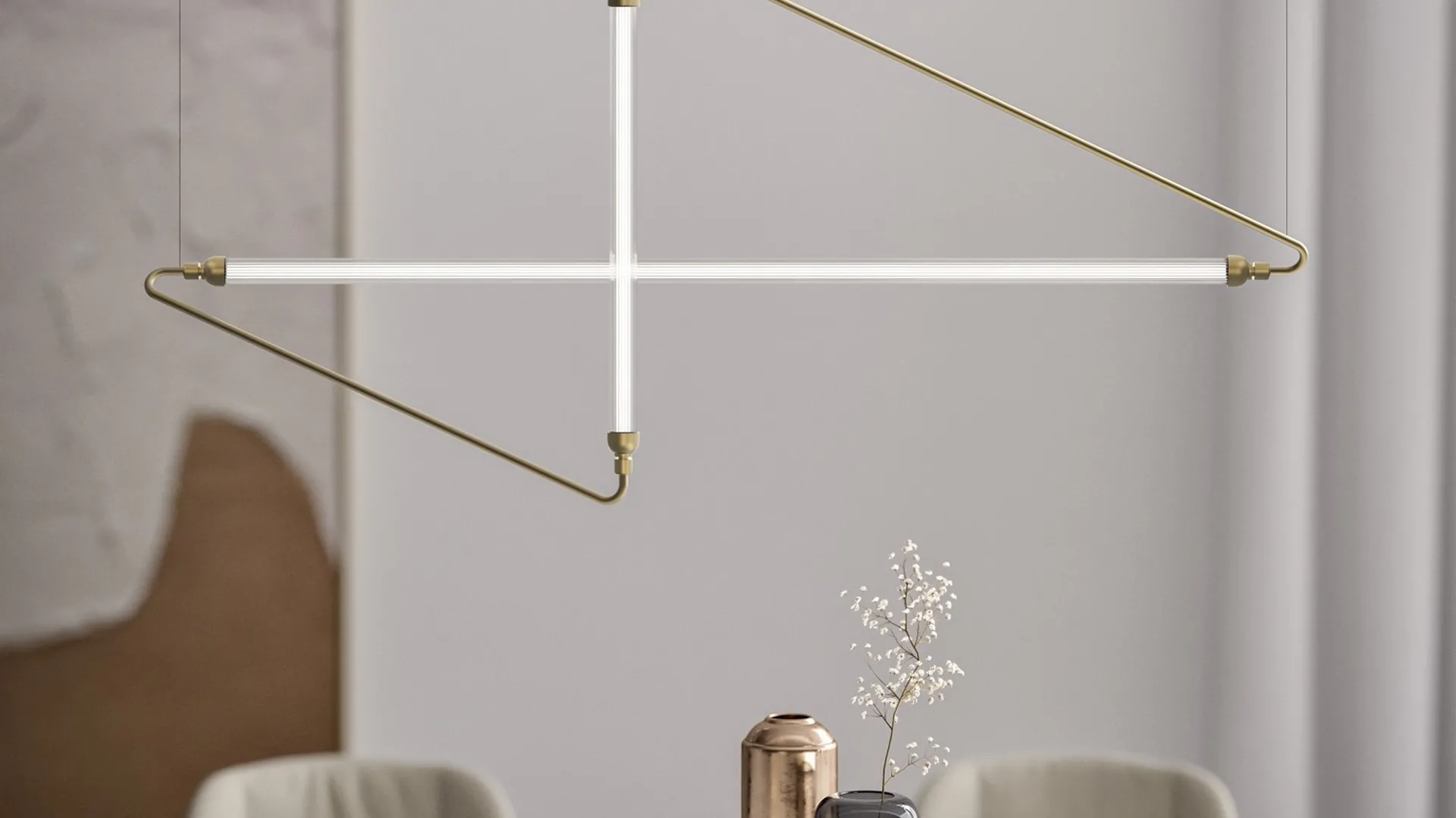 Lampada a sospensione Astra di Bontempi