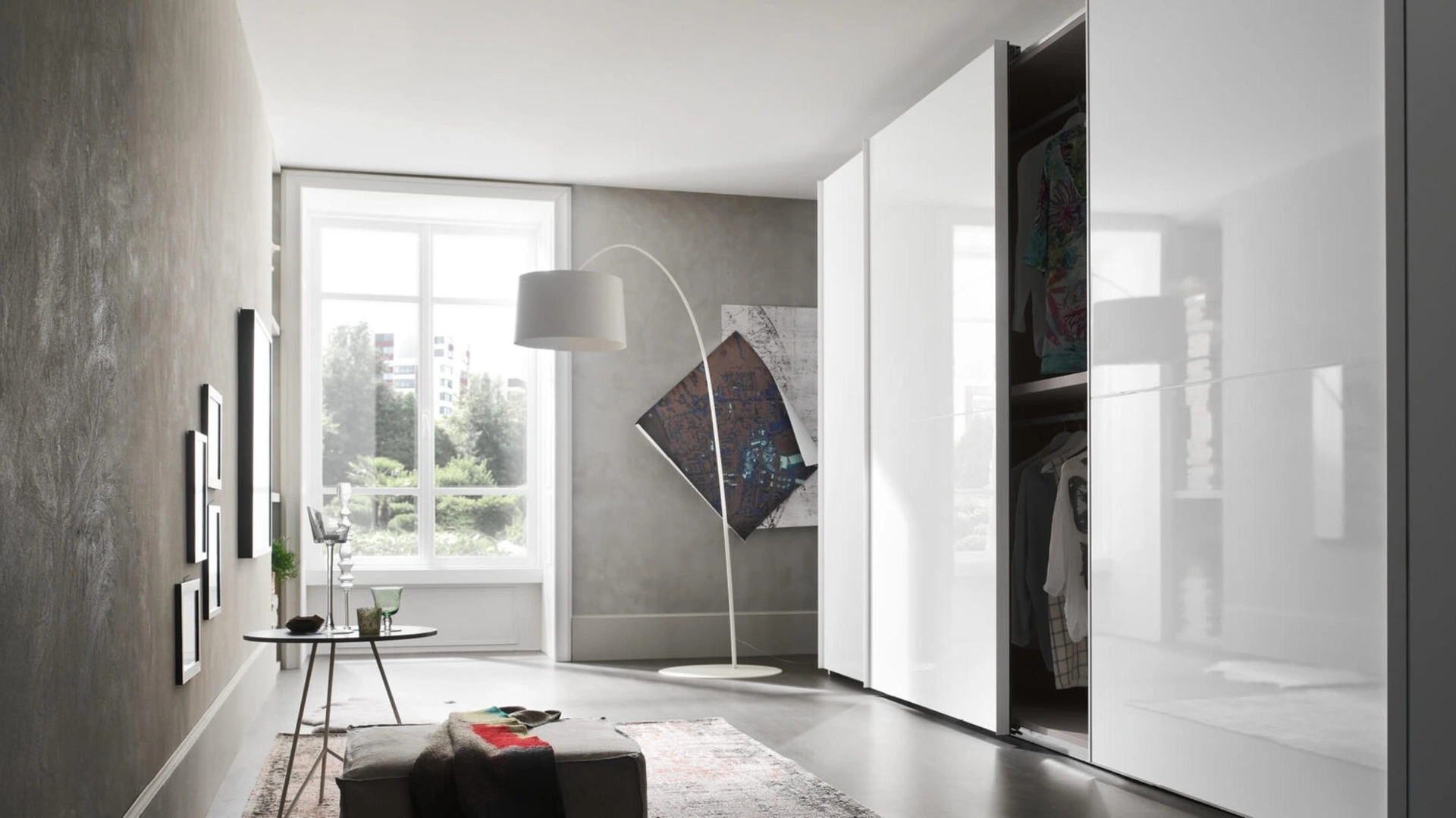 Armadio con anta scorrevole Dual di Maronese