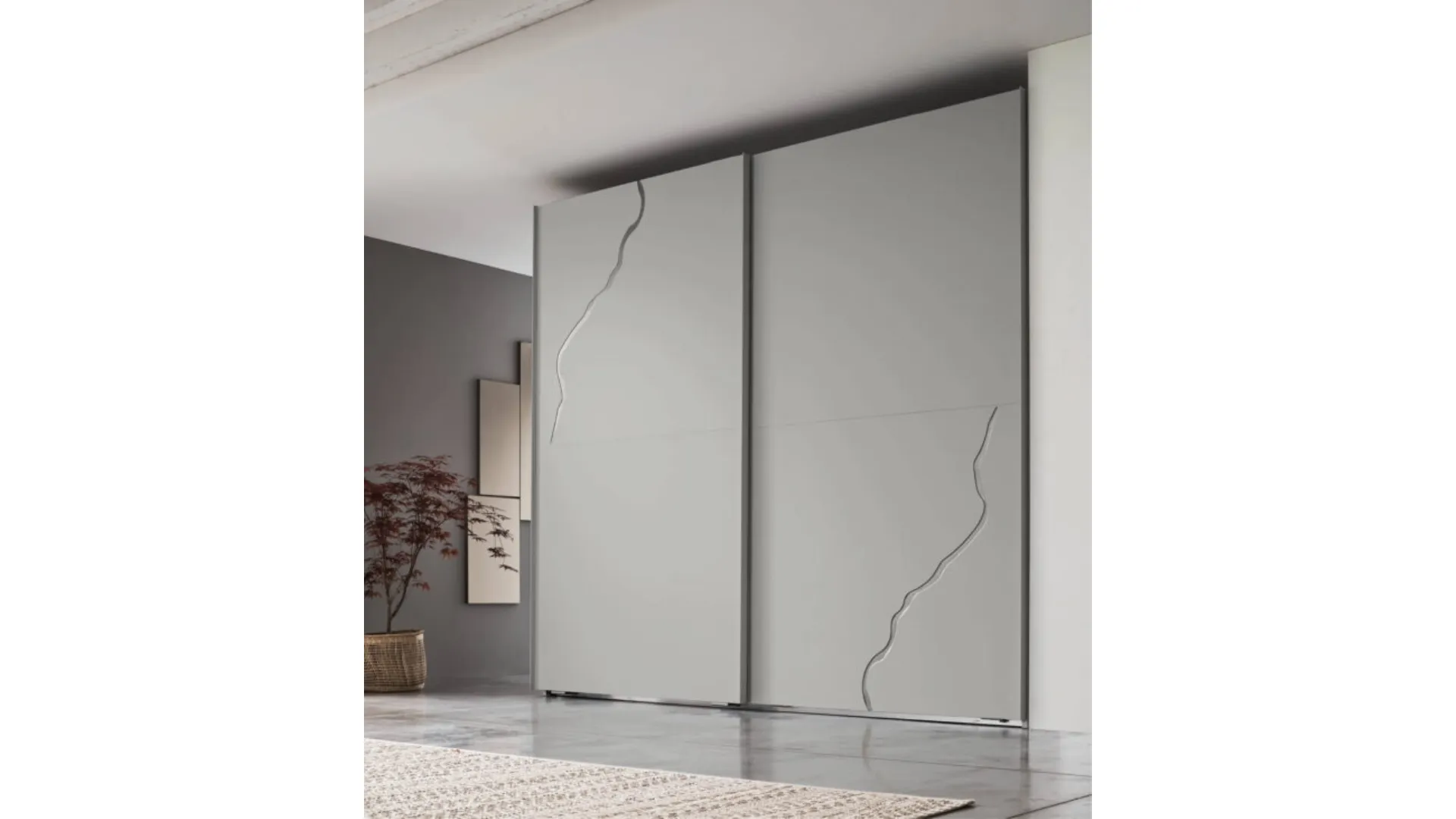 Armadio con anta scorrevole Flash di Maronese