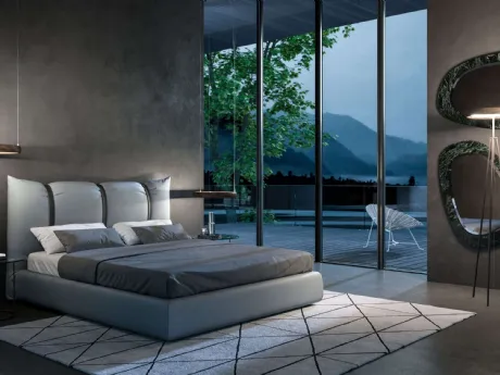 Letto con box contenitore Confit di Ozzio