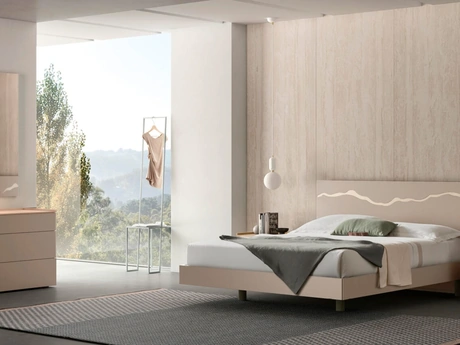 Letto Flash con testiera di Maronese