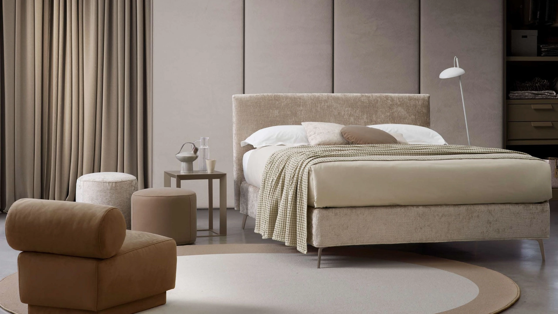 Letto Arata con contenitore di Rosini Night