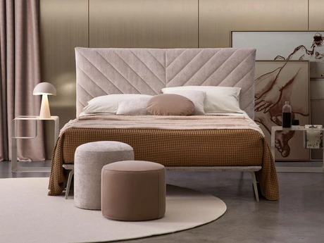 Letto in tessuto Narciso di Rosini Night