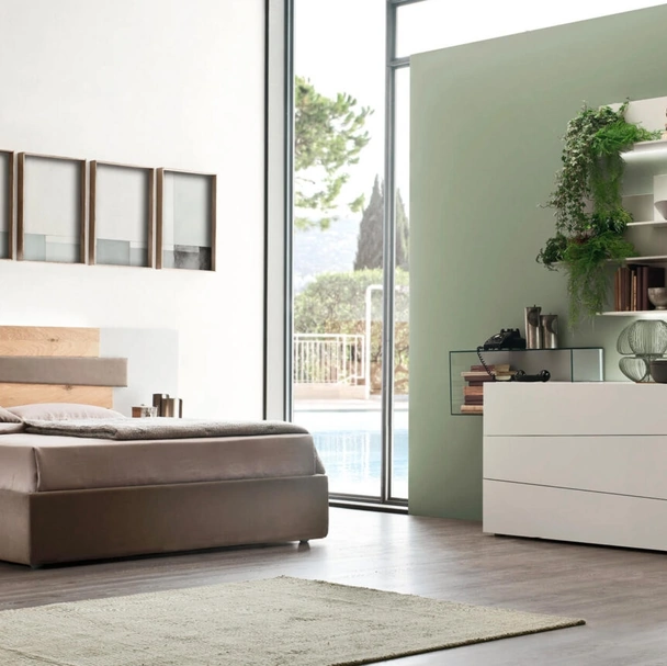 Letto in legno Scudo di Maronese