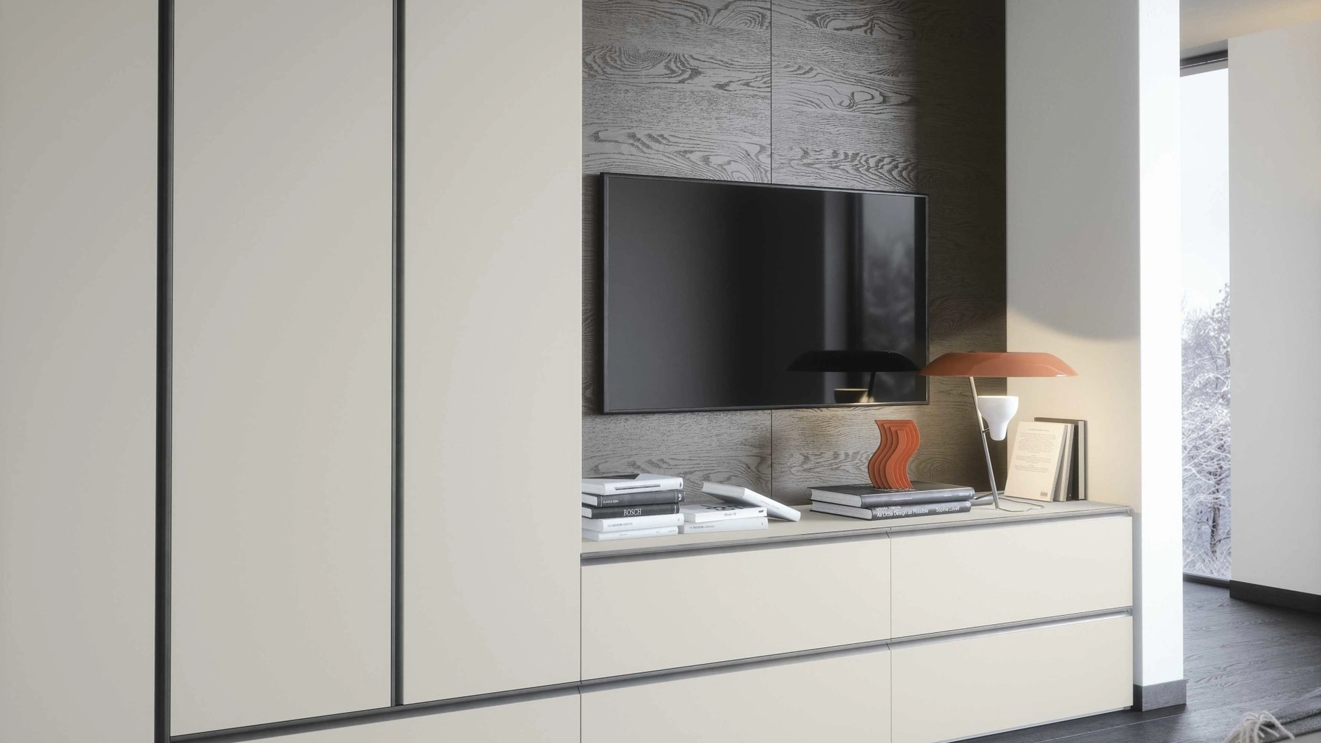 Parete Attrezzata Boiserie di Novamobili