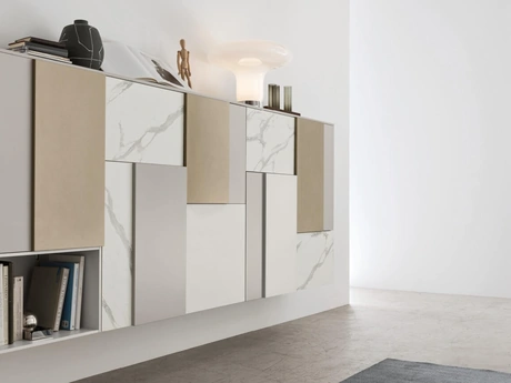 Parete Attrezzata sospesa Seta Comp SA2200 di Maronese