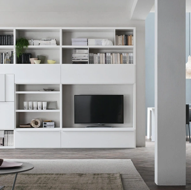 Parete Attrezzata Sistema Spalla Comp SA2214 di Maronese