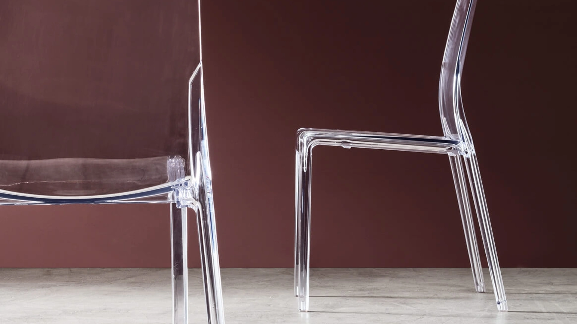 Sedia in policarbonato Ariel di Maronese