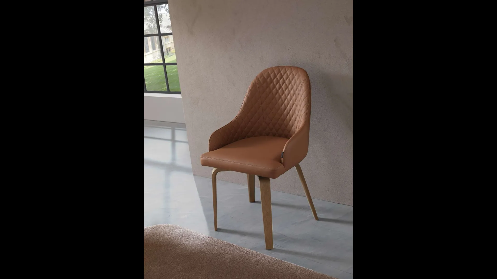 Sedia girevole Atena di Ozzio