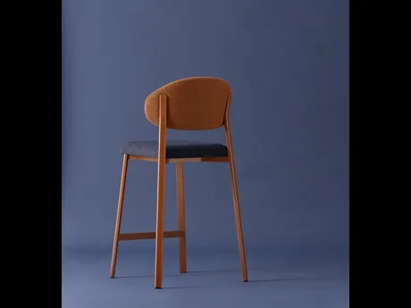 Sgabello Beba Curvy di Pointhouse