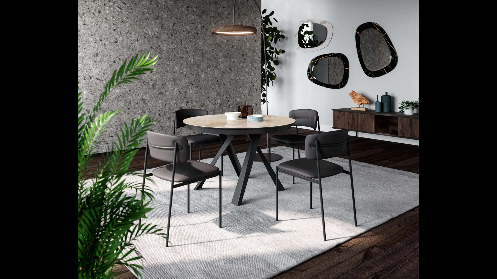 Sedia di design Ego di Ozzio