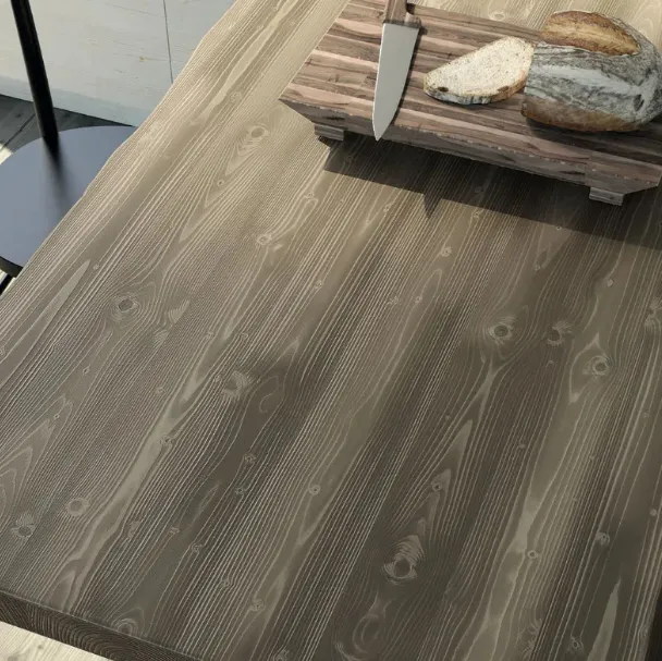 Tavolo Art 824 in legno finitura ossido di Fratelli Mirandola