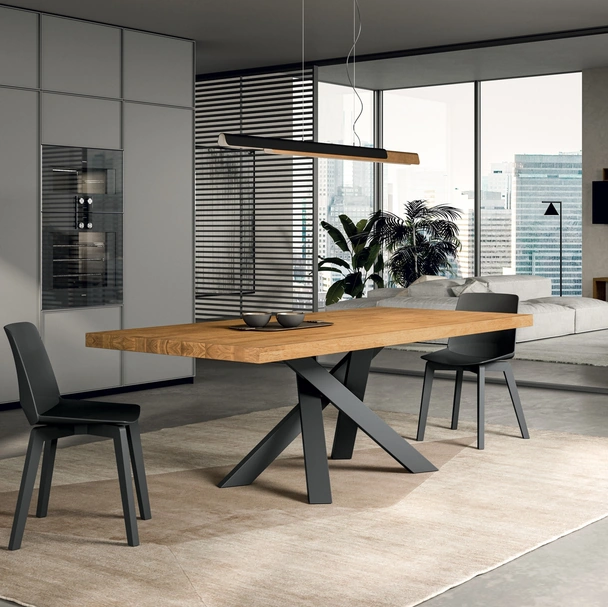 Tavolo in legno Foxi di FGF Mobili