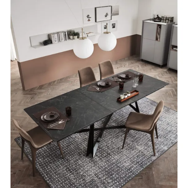 Tavolo con allunghe Poker di Maronese