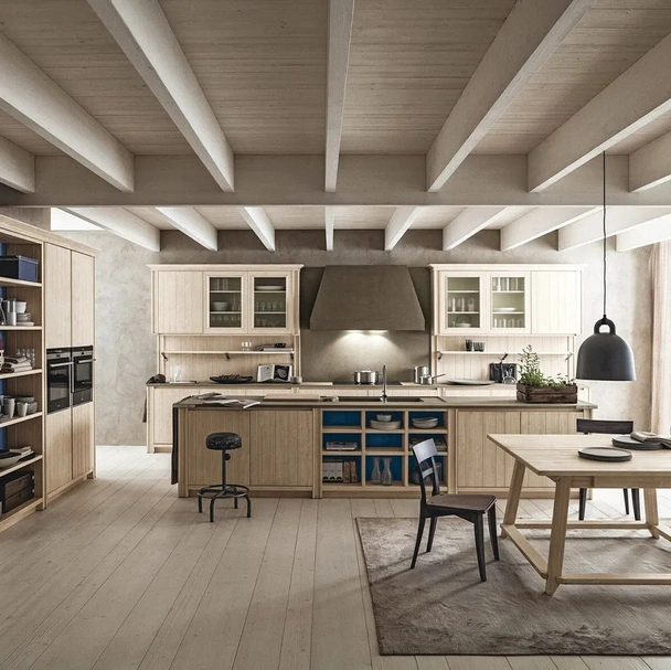 Cucina Classica con isola M01 Maestrale di Scandola