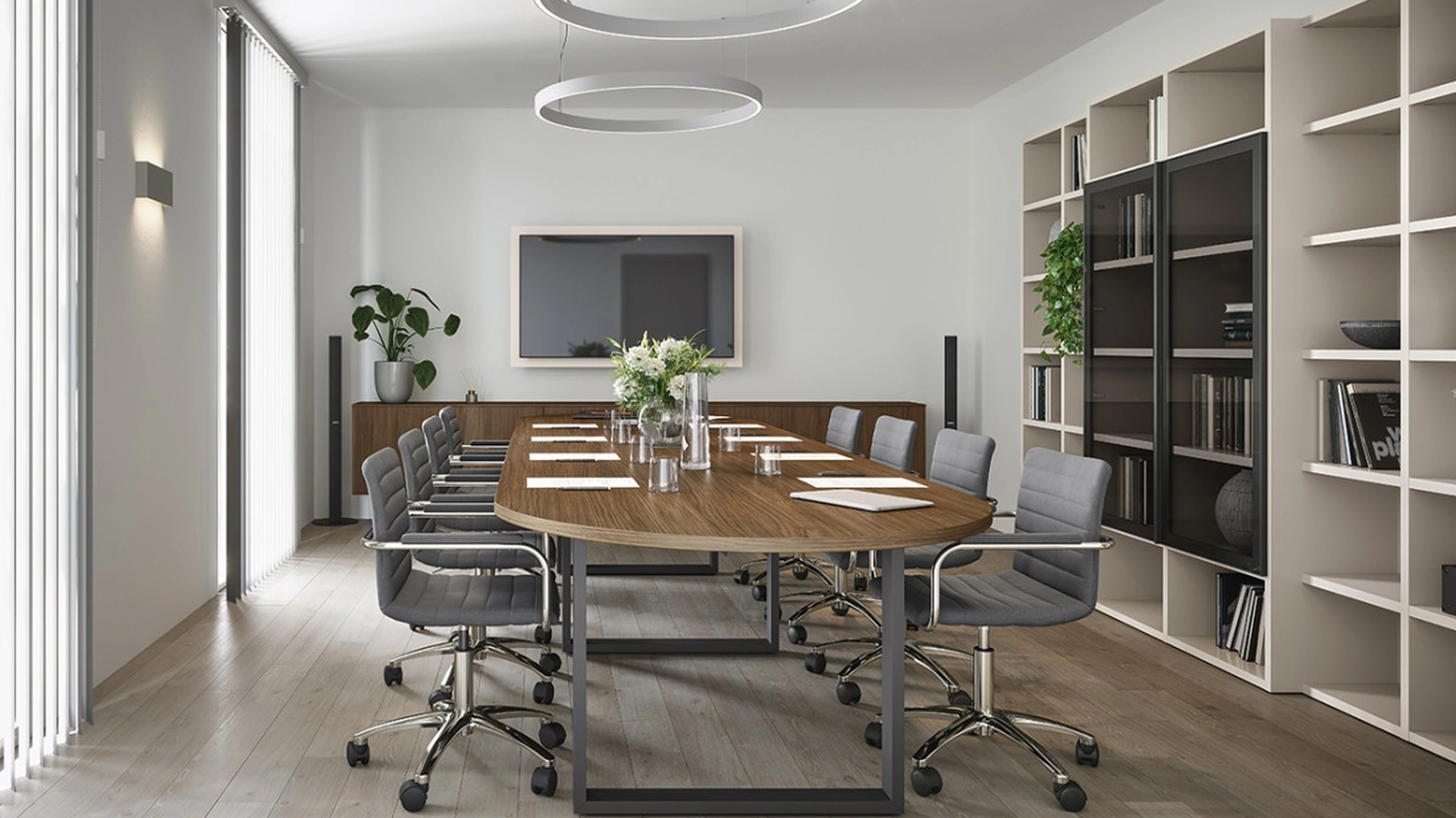 Sedia Operativa Nice in tessuto di Cinquanta3